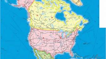 北美洲的经纬度大致是多少(北美的纬度范围)