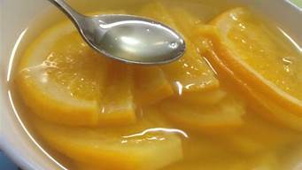 橙子加冰糖蒸着吃的功效(蒸橙子可以放冰糖吗)