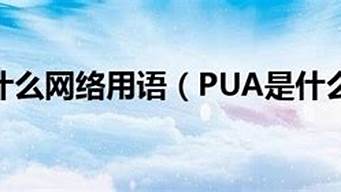 Pua是什么意思网络用语(pua是什么意思网络用语男)