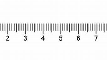 刻度尺在线测量10厘米(厘米刻度尺毫米刻度尺)