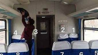 火车什么座位号是靠窗的(火车的靠窗座位是多少号)