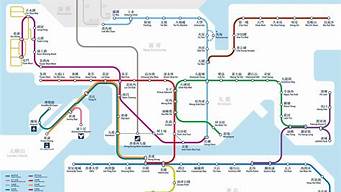 香港地铁 线路图(最新香港地铁线路图)