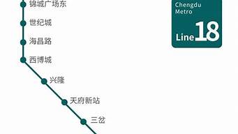 成都地铁18号线4期最新线路图(成都地铁18号线二期最新线路图)