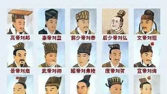 汉代帝王列表(汉朝历代帝王一览表)