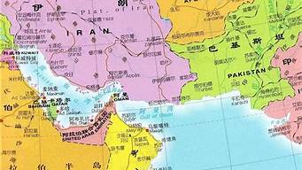 霍尔木兹海峡在世界地图的哪个位置(霍尔木兹海峡地图位置)