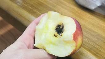 苹果心没坏外面坏了一半还能吃吗(苹果心坏了但外面是好的还能吃吗)