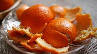 橘子皮泡水啥功效(橘孑皮泡水有什么作用)